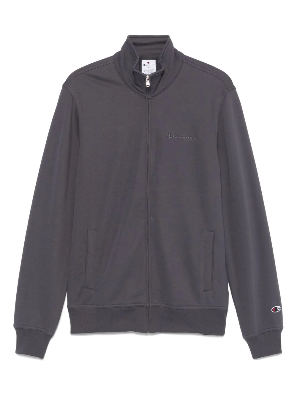 logo-embroidered sweatshirt - 1