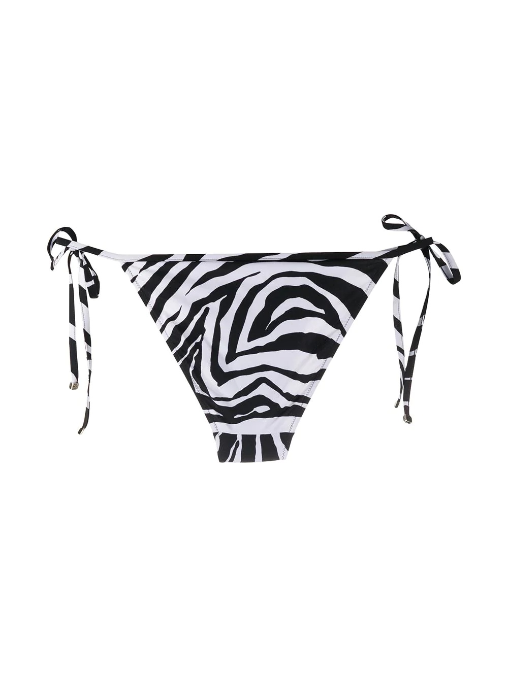 zebra-print bikini bottom - 2