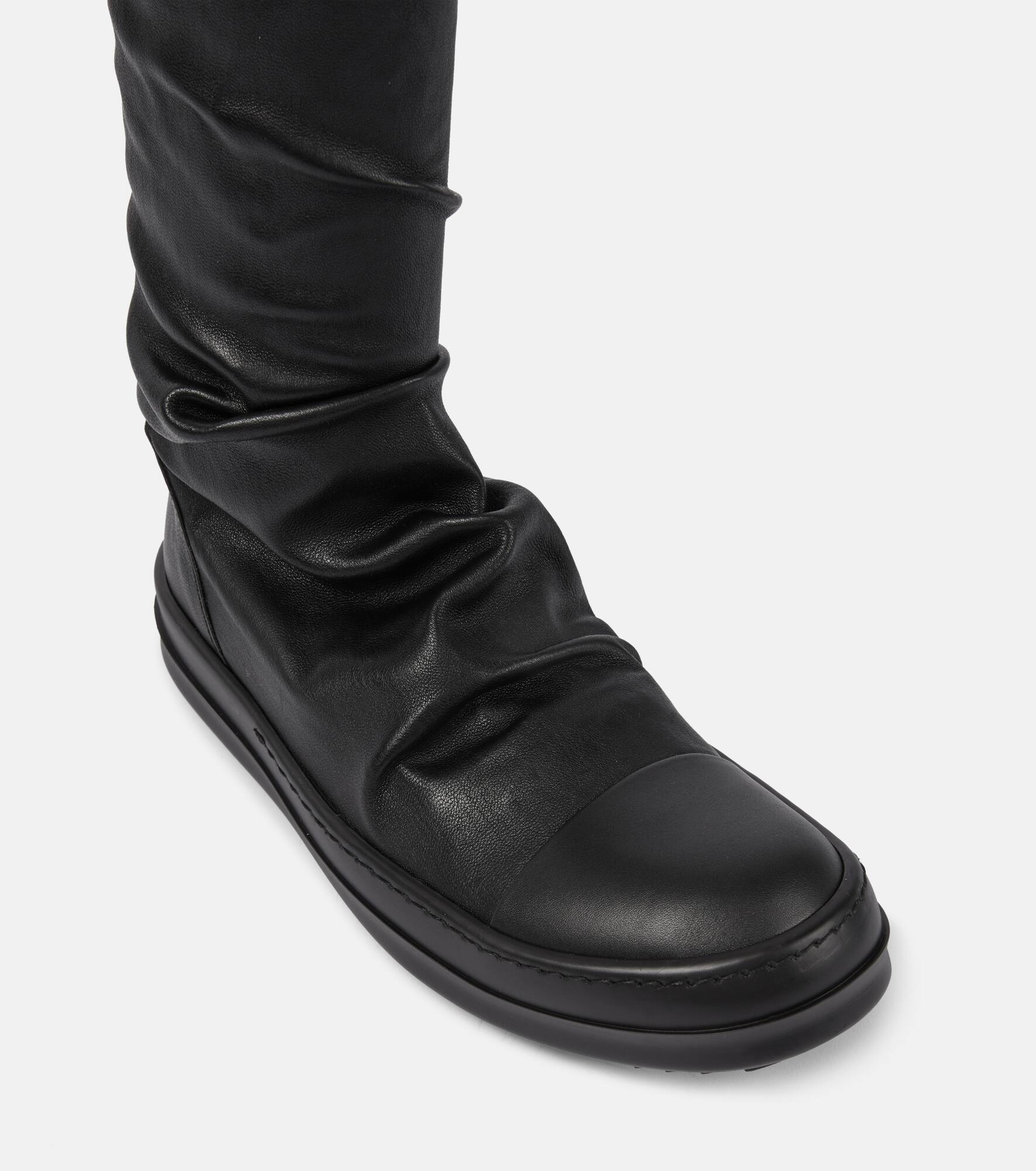 Stocking Sneaks knee-high leather sneakers - 6