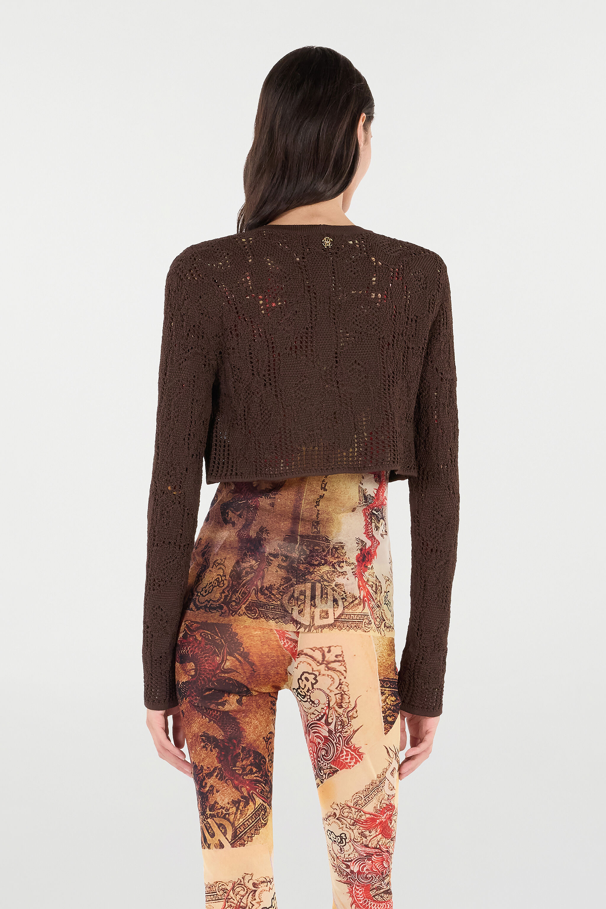 Crochet Effect Crop Top - 4