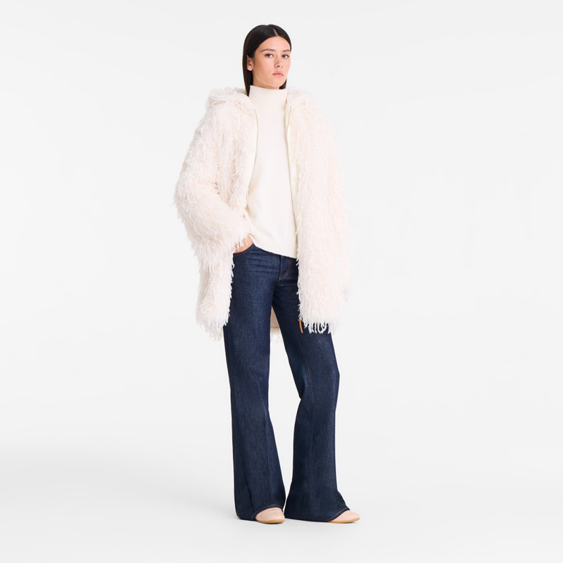 Coat Ivory - Faux fur 4