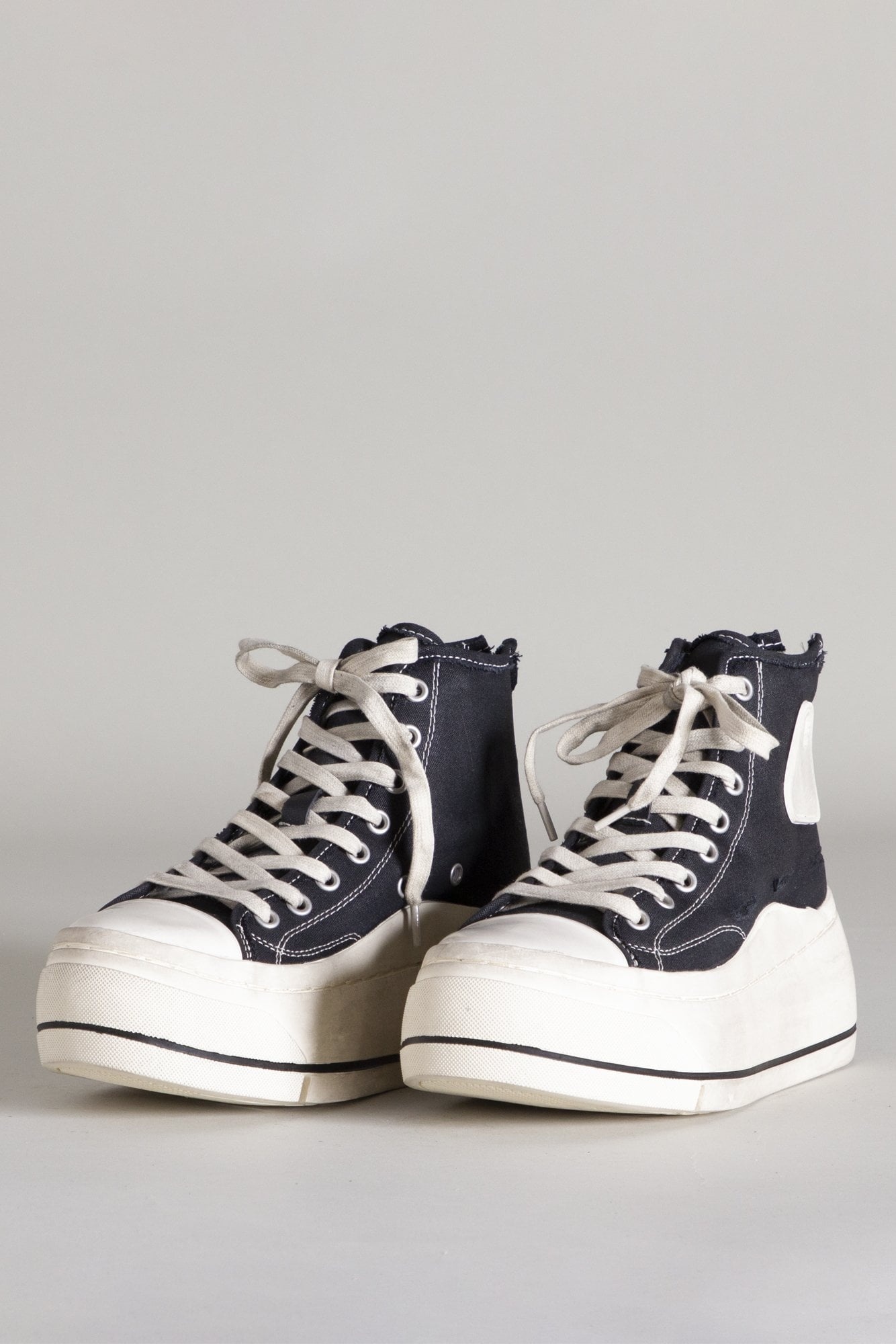 R13 Kurt High Top Sneaker - Black | R13 Denim Official Site