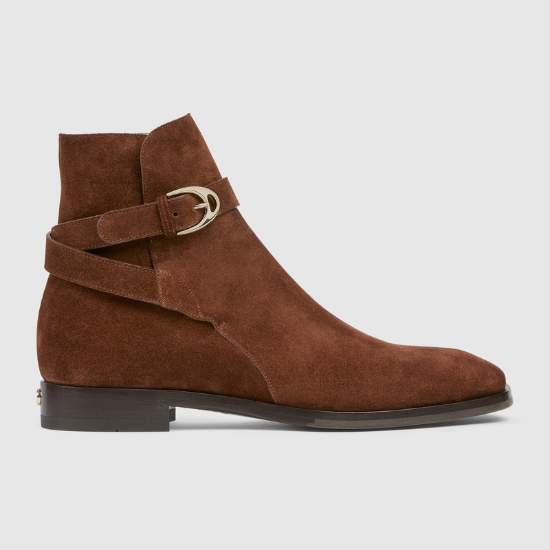 Men's ankle boot with buckle 1