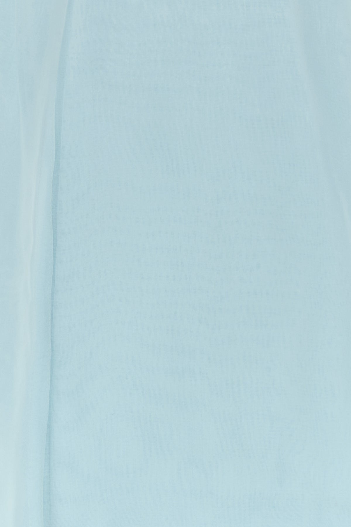 Pastel light blue organza Crush layered skirt - 3