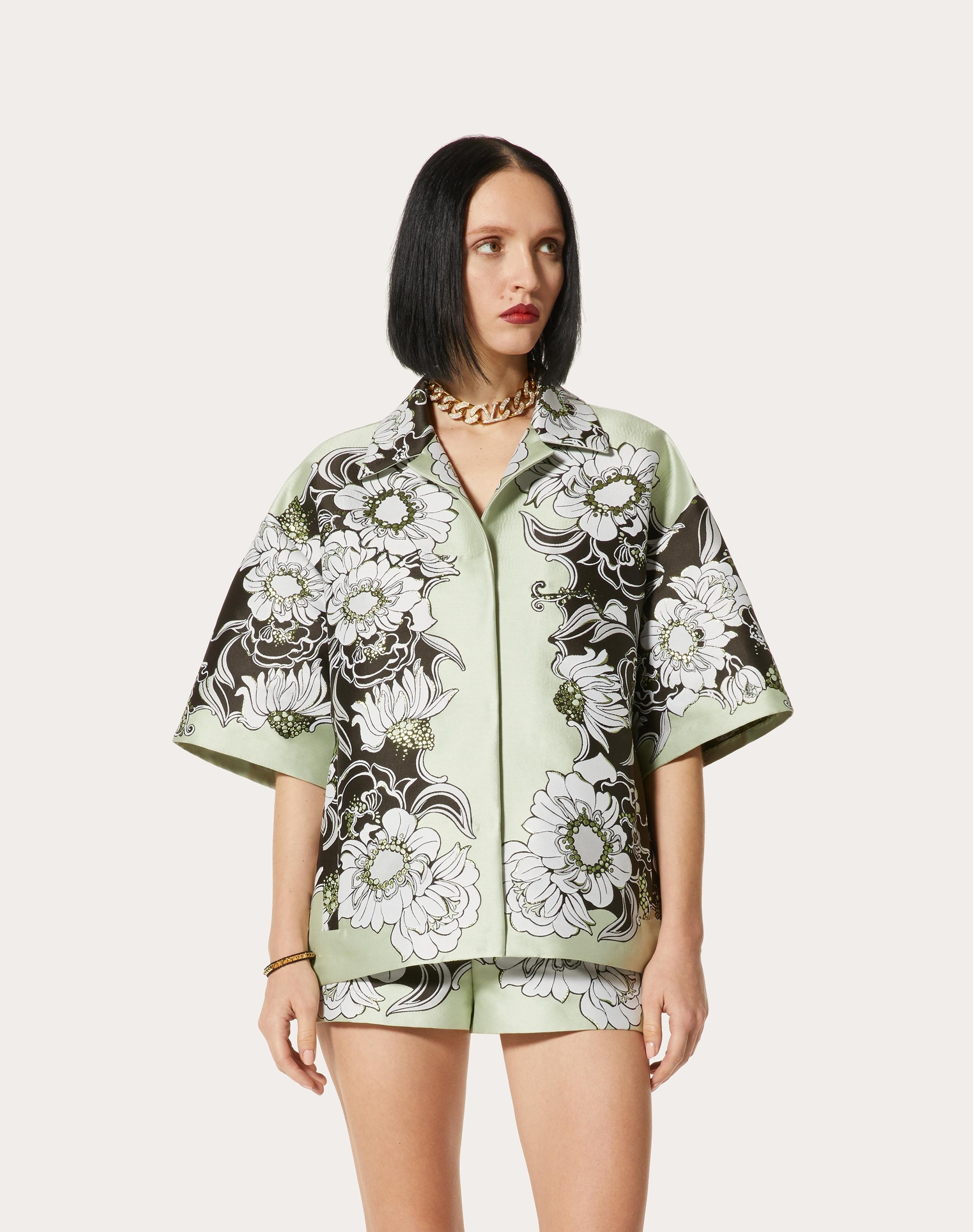 STREET FLOWERS DAISYLAND BROCADE JACKET - 3