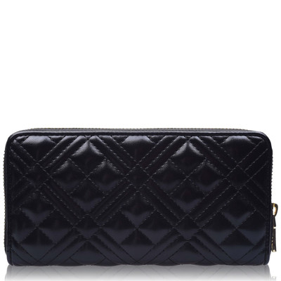 Moschino QUILTED LOGO ZIPPED PURSE outlook
