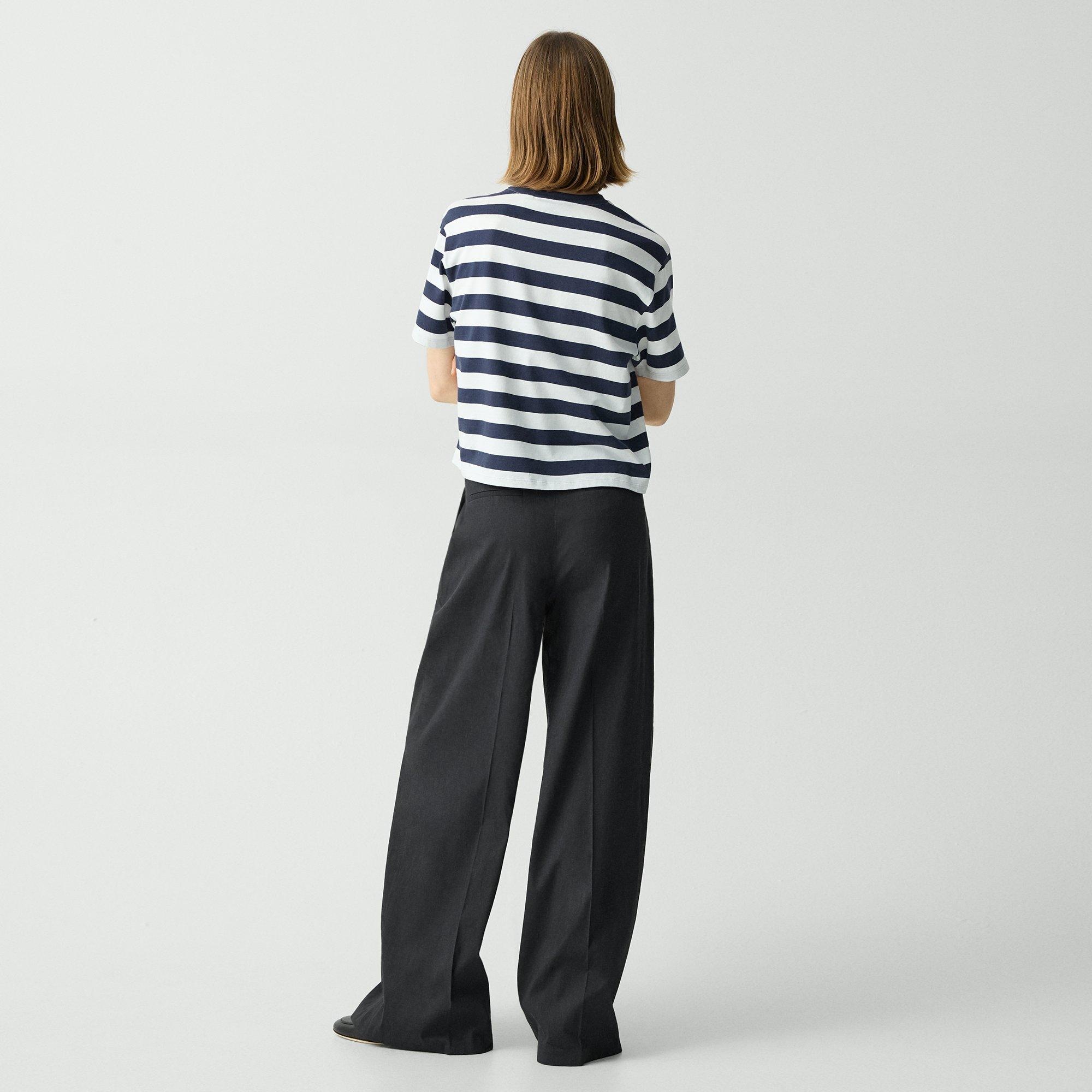 High-Waist Wide-Leg Pant in Good Linen - 4
