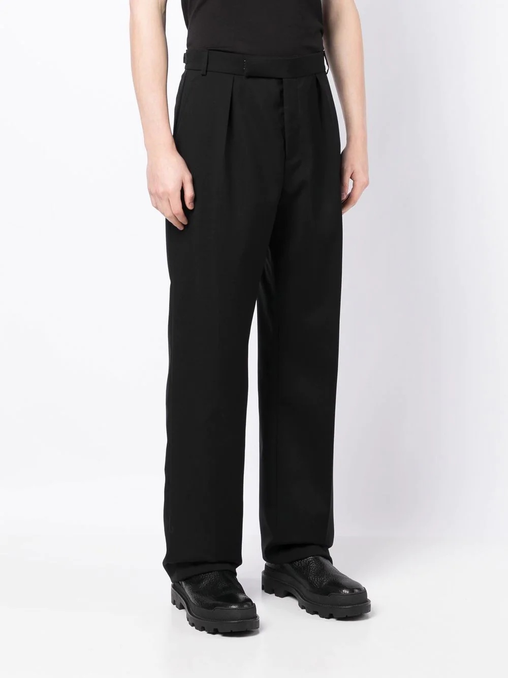 wool tailored trousers - 3