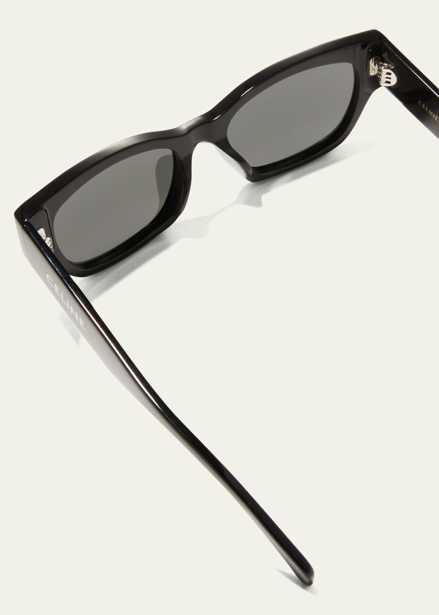 Rectangle Acetate Sunglasses - 5