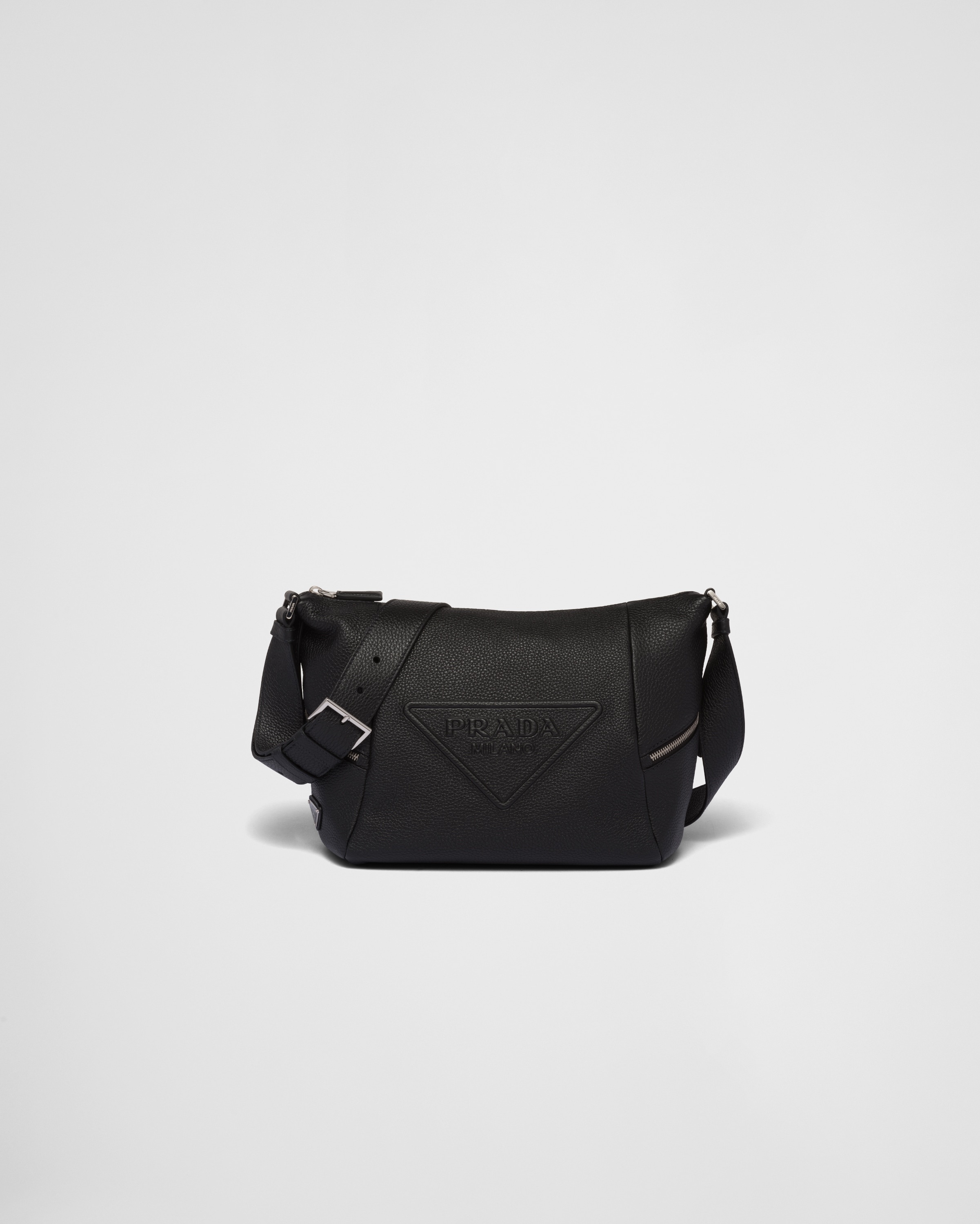 Leather bag with shoulder strap - 1