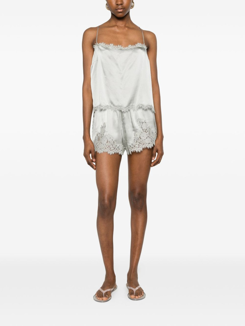 DÔEN Loure lace-trim top outlook