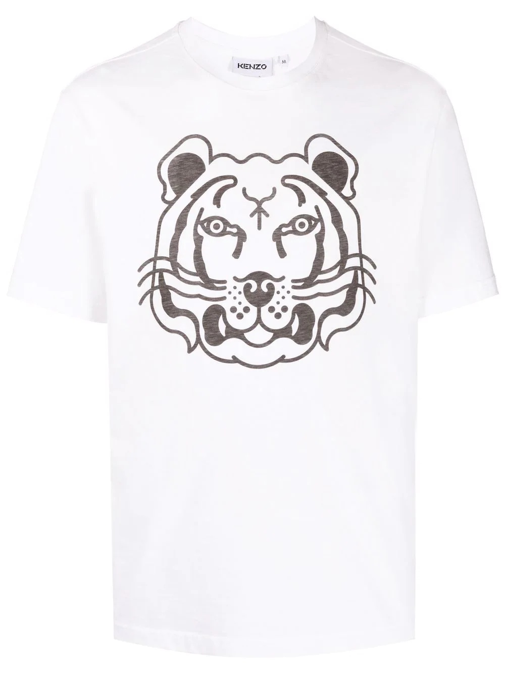 Tiger Head print T-shirt - 1