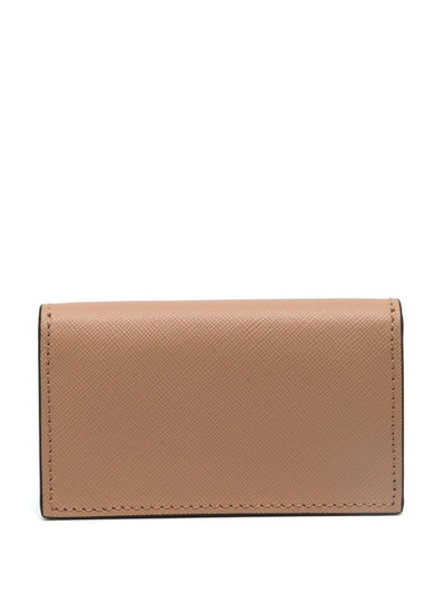 Marni Saffiano leather card case outlook
