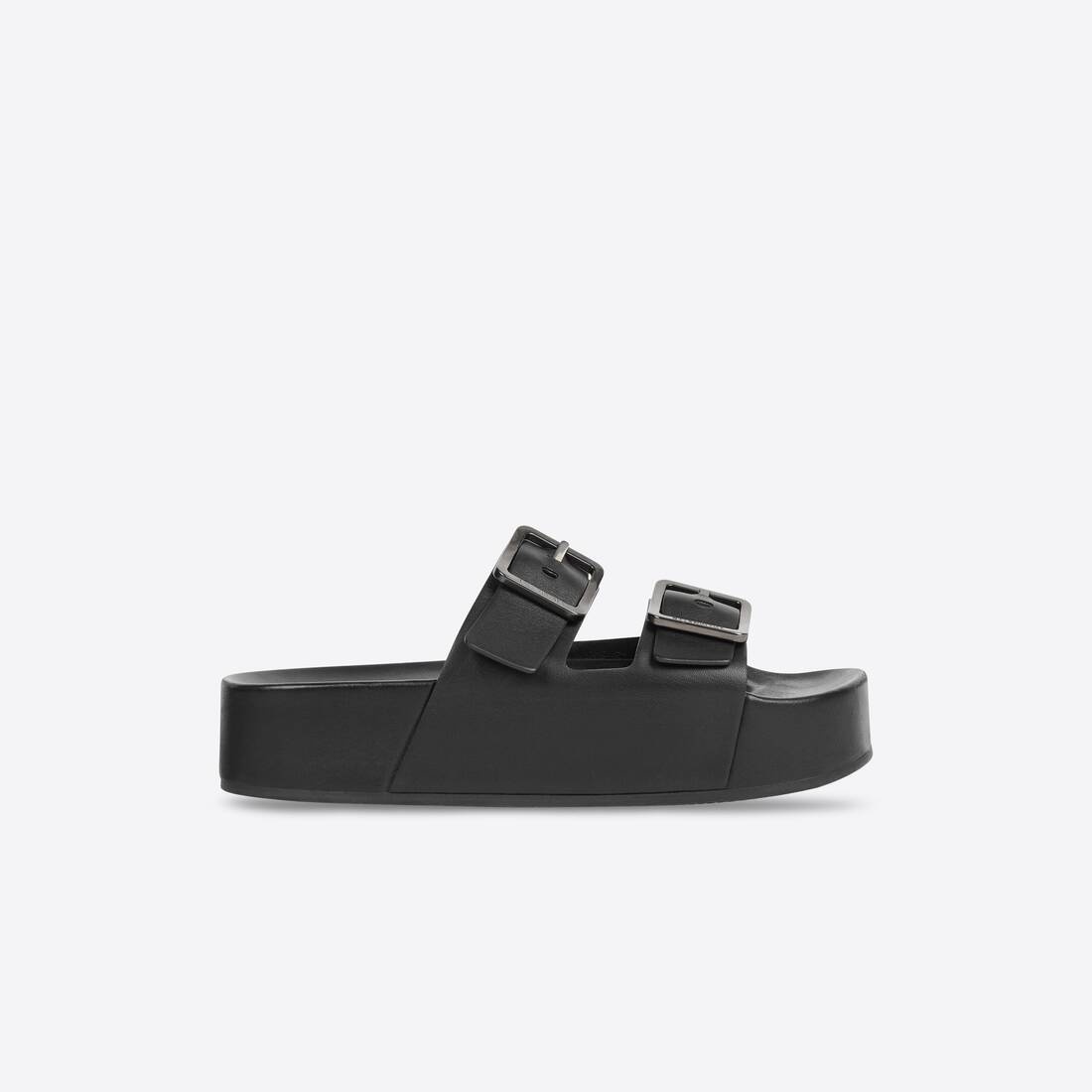Women's Mallorca Platform Sandal in Black/white - 1