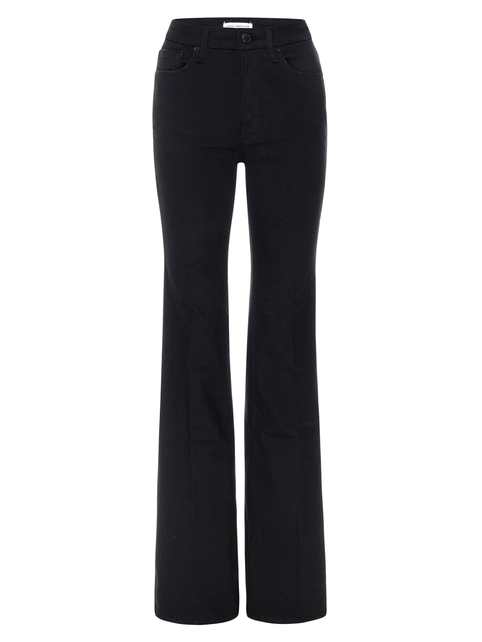 Women's Good Legs Flare Never Fades Jeans - Black - 1