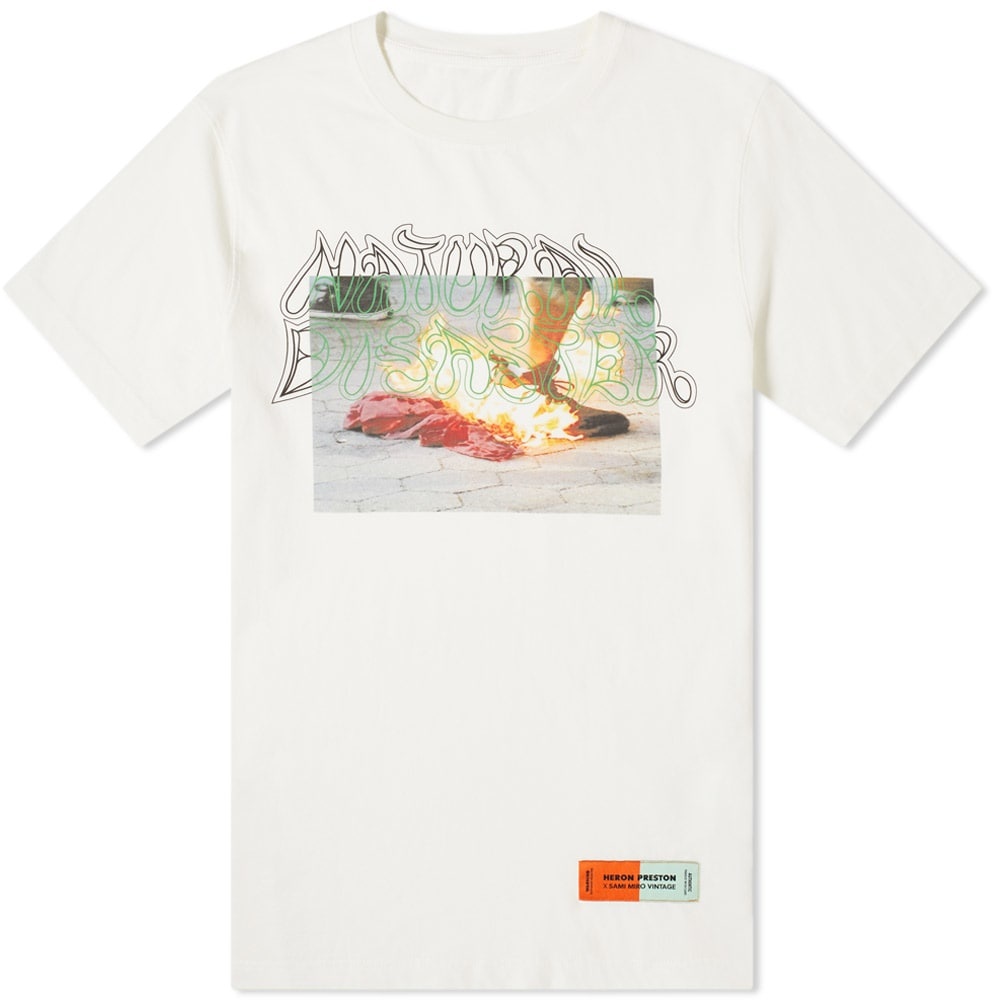 Heron Preston Sami Miro Print & Embroidery Tee - 1