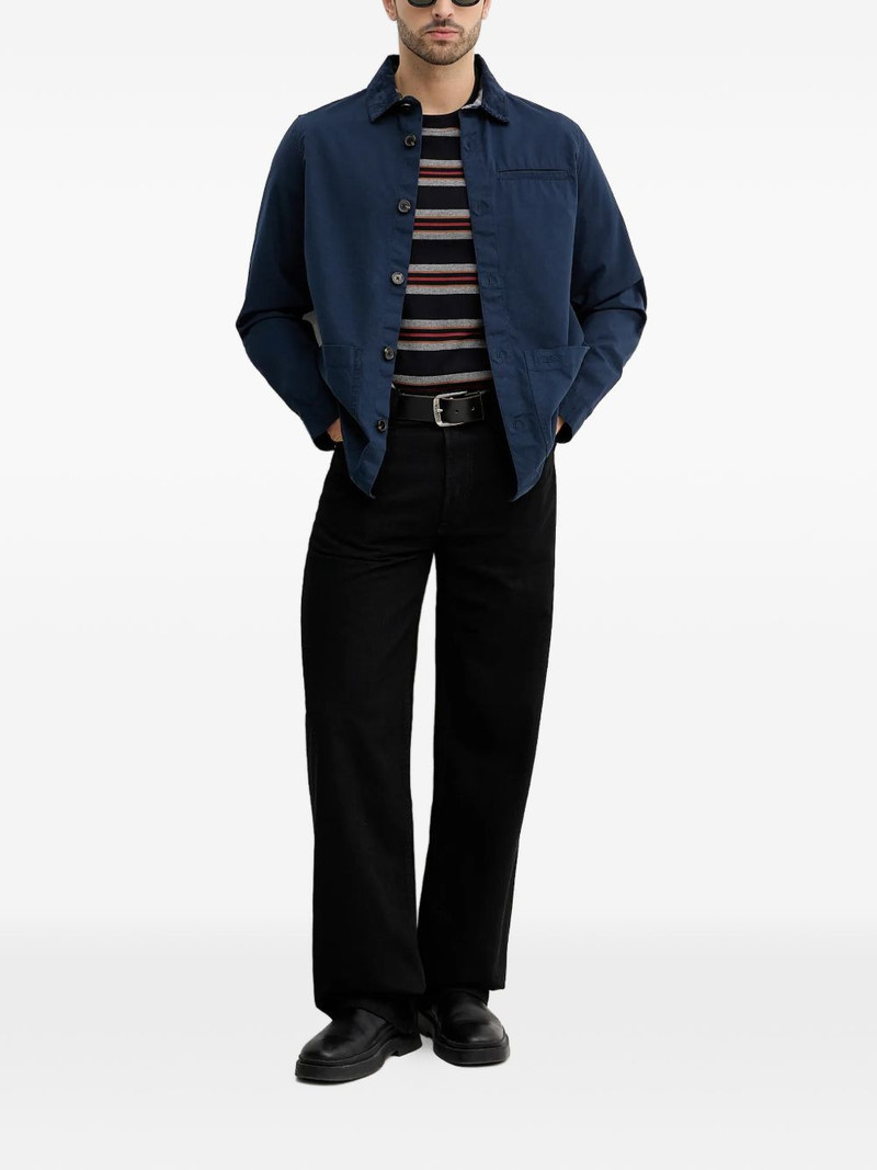 Barbour button corduroy collar jacket outlook