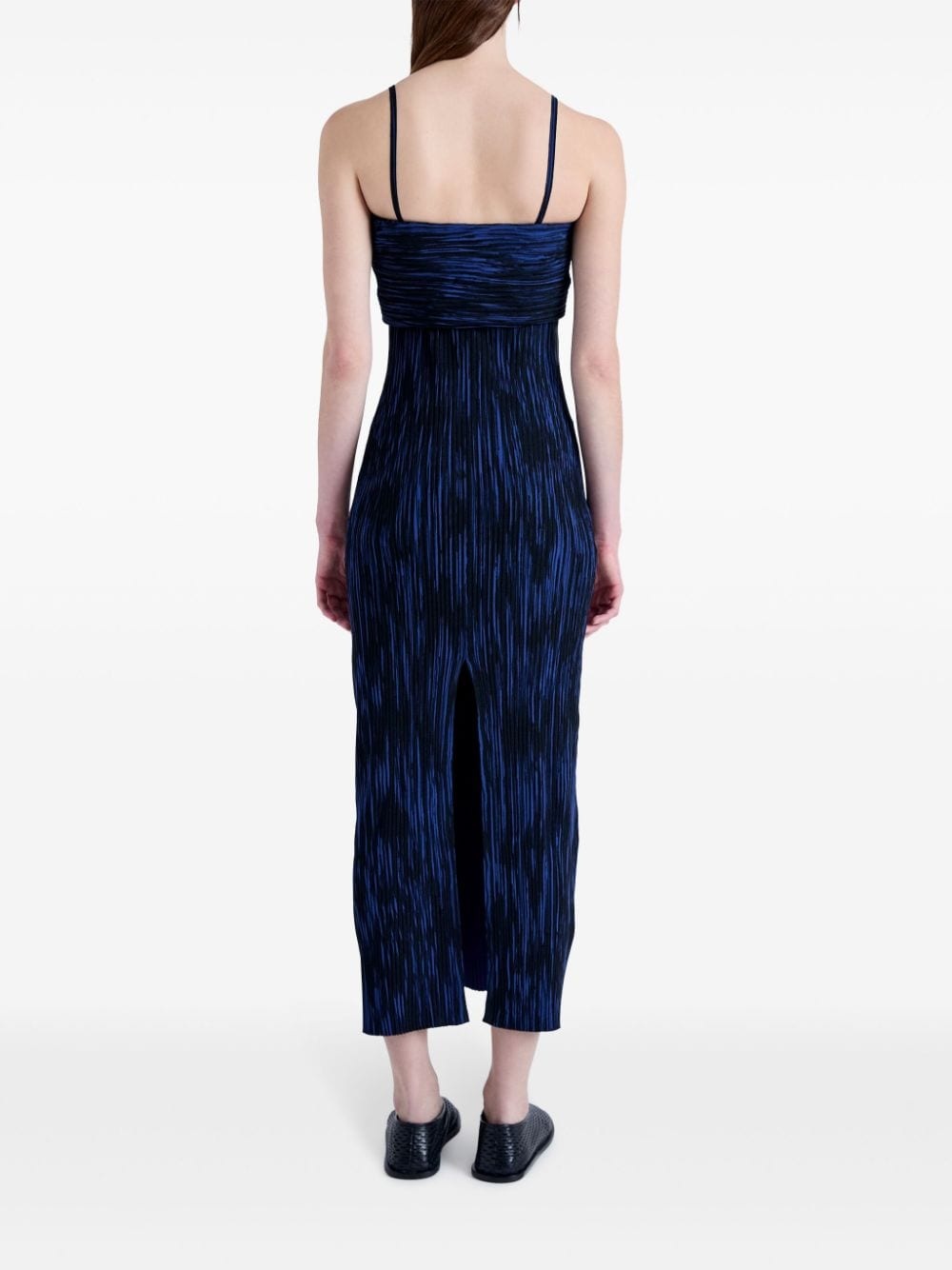 ribbed knit maxi dress - 4