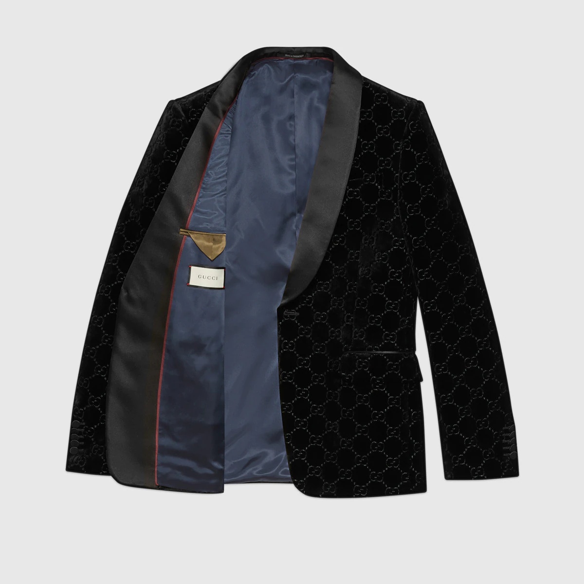 GG velvet jacket - 5