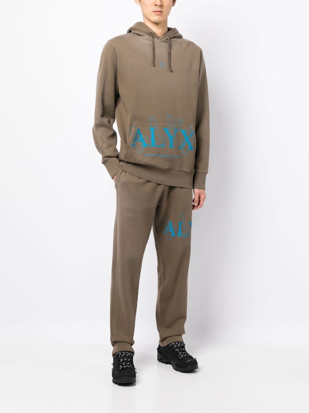 logo-print pullover hoodie - 2