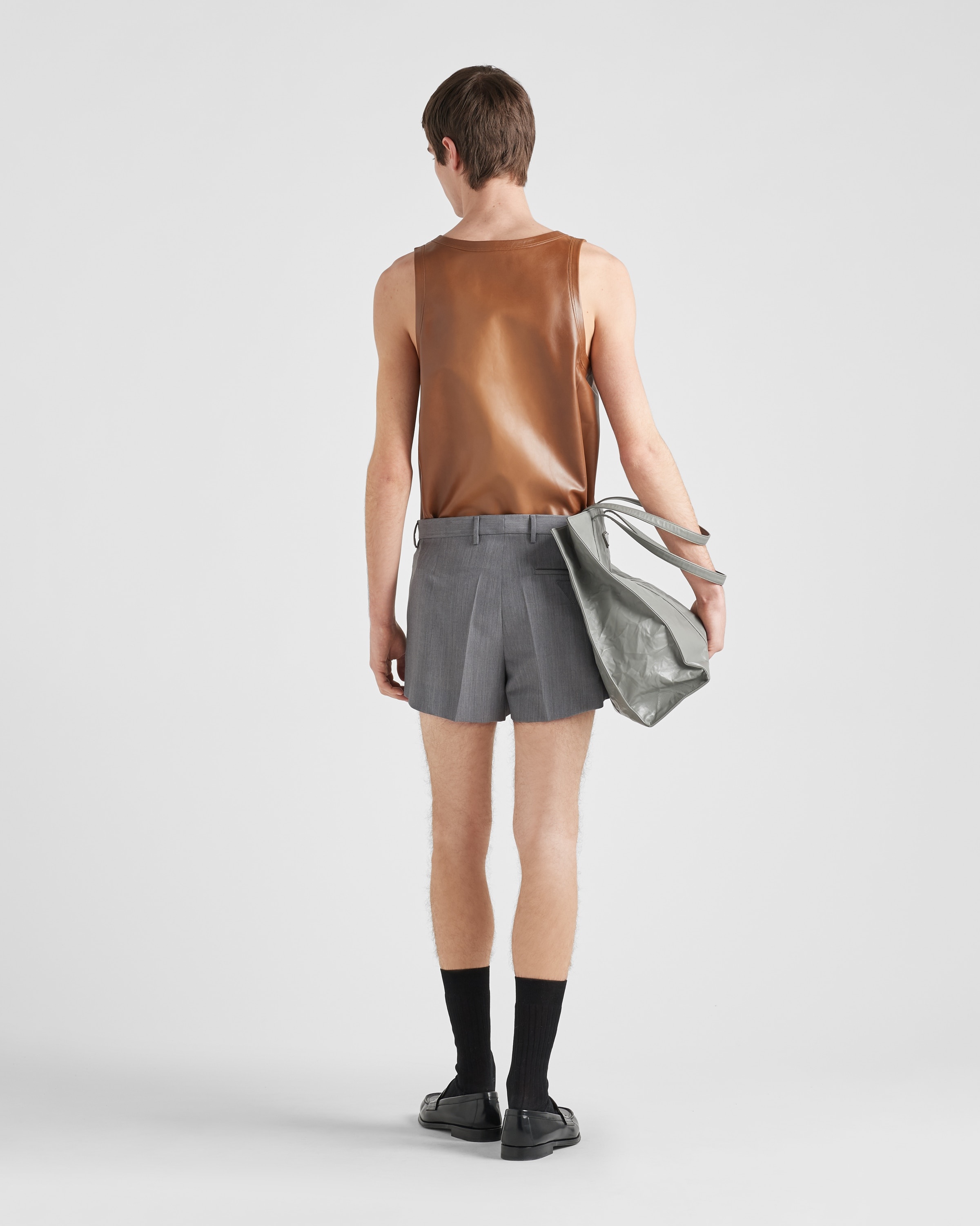 Nappa leather top - 5
