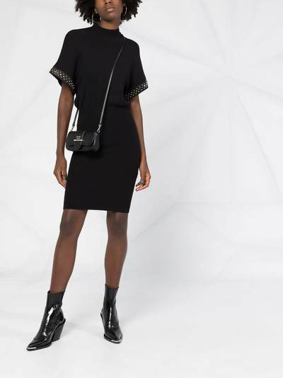 DSQUARED2 studded sleeves mini dress outlook