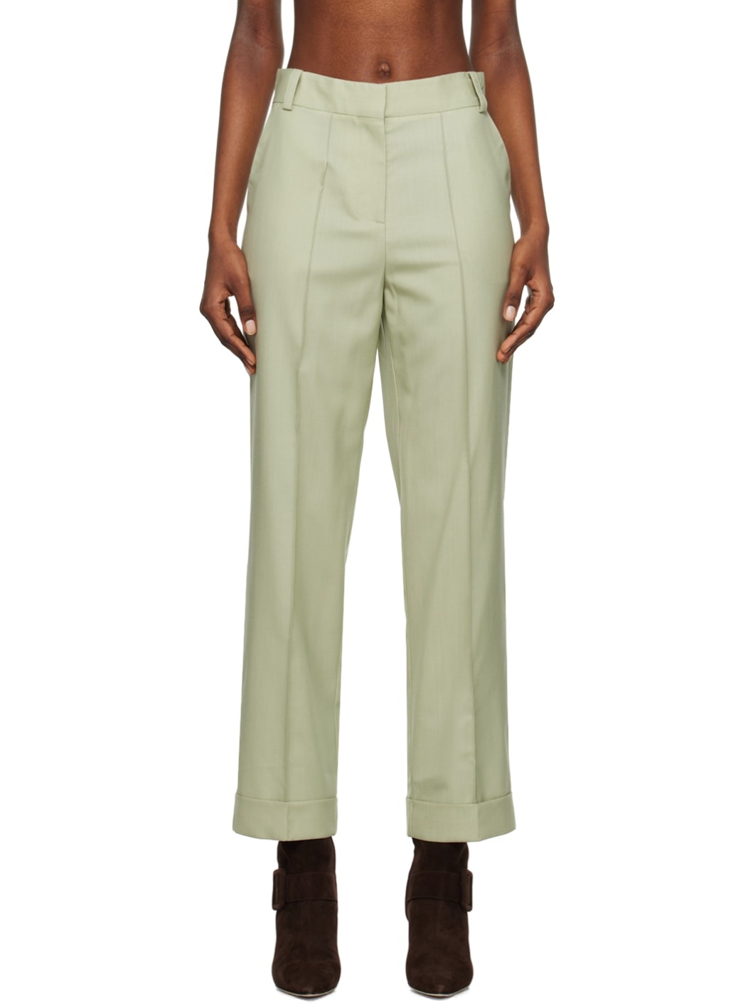 Green Zima Trousers - 1