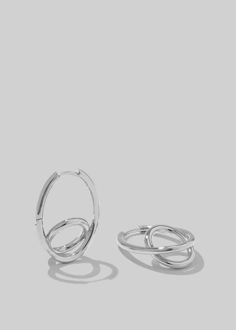 Otiumberg Spiralis Earrings - Silver 1
