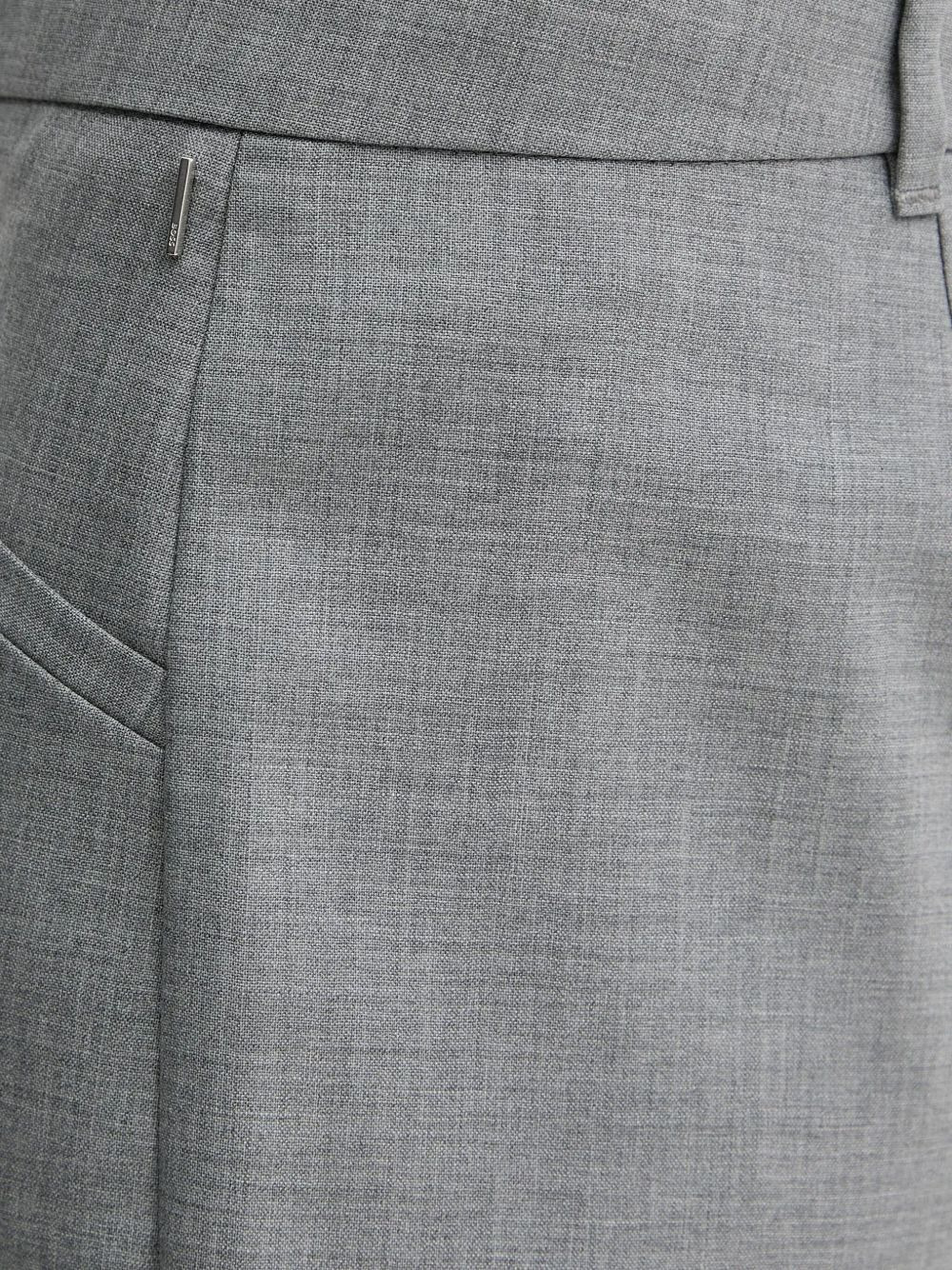 pleated welt-pocket trousers - 4