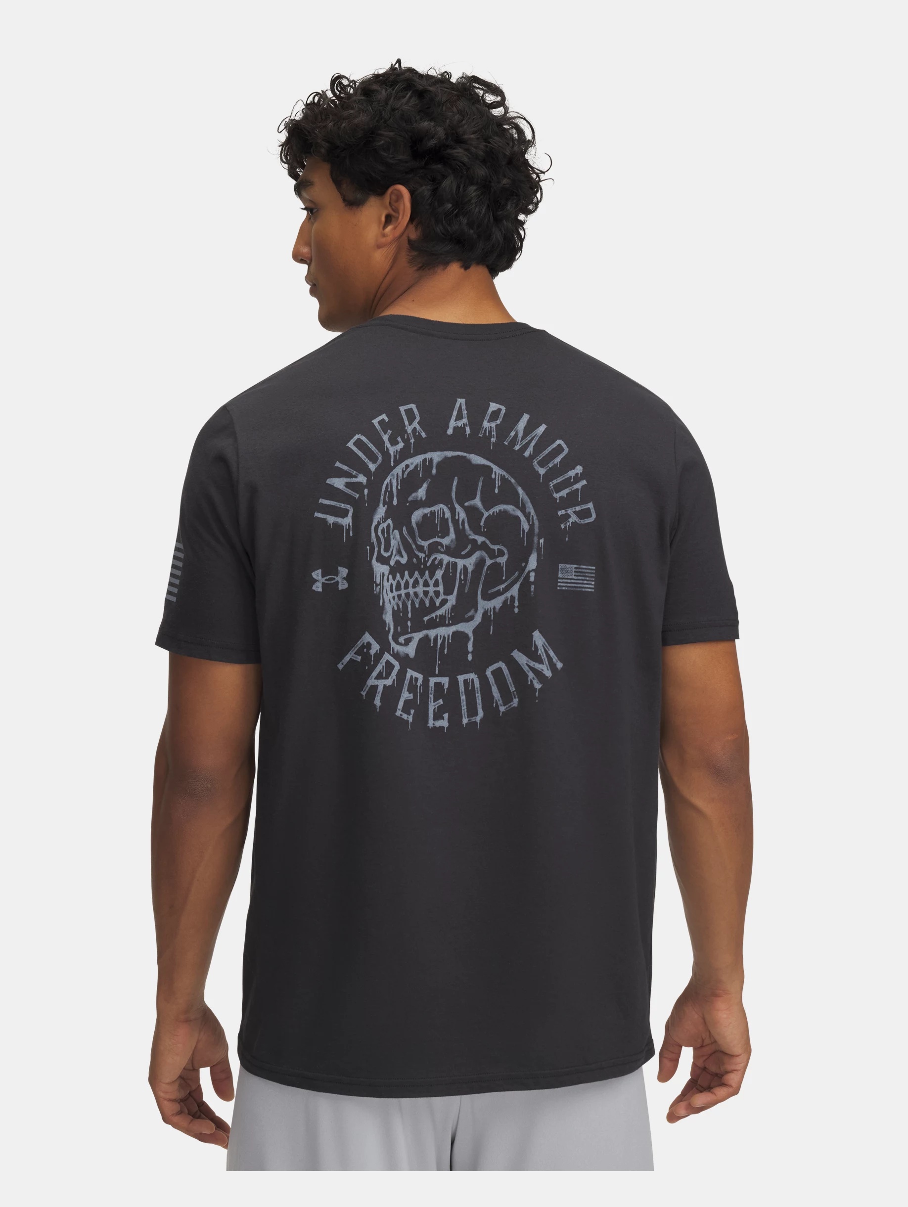 Men's UA Freedom Skull Short Sleeve - 2