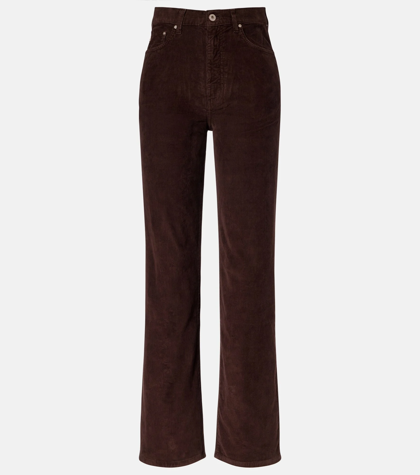 Kora high-rise corduroy wide-leg pants - 1