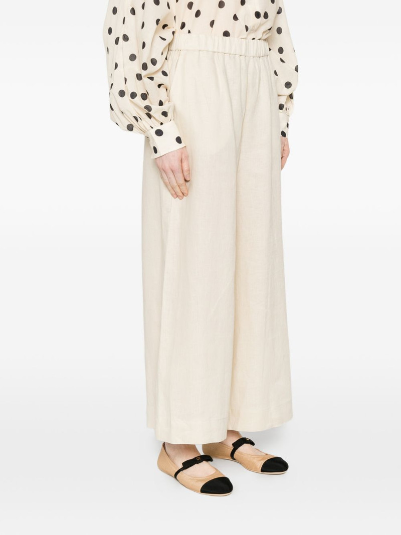 elastic-waistband trousers 3