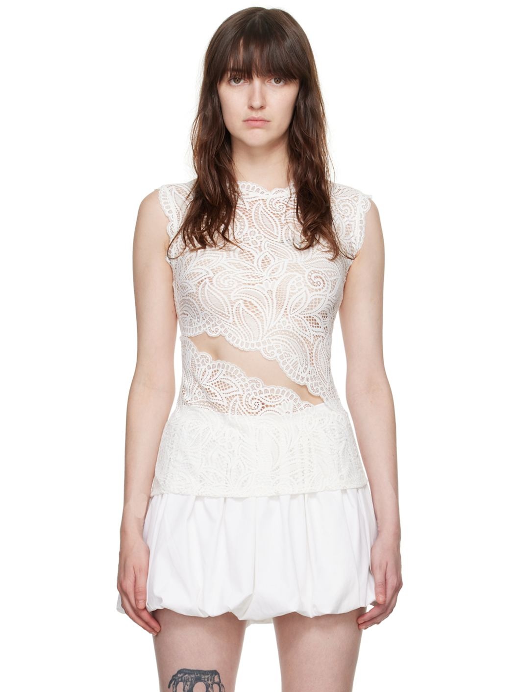 White Silva Blouse - 1
