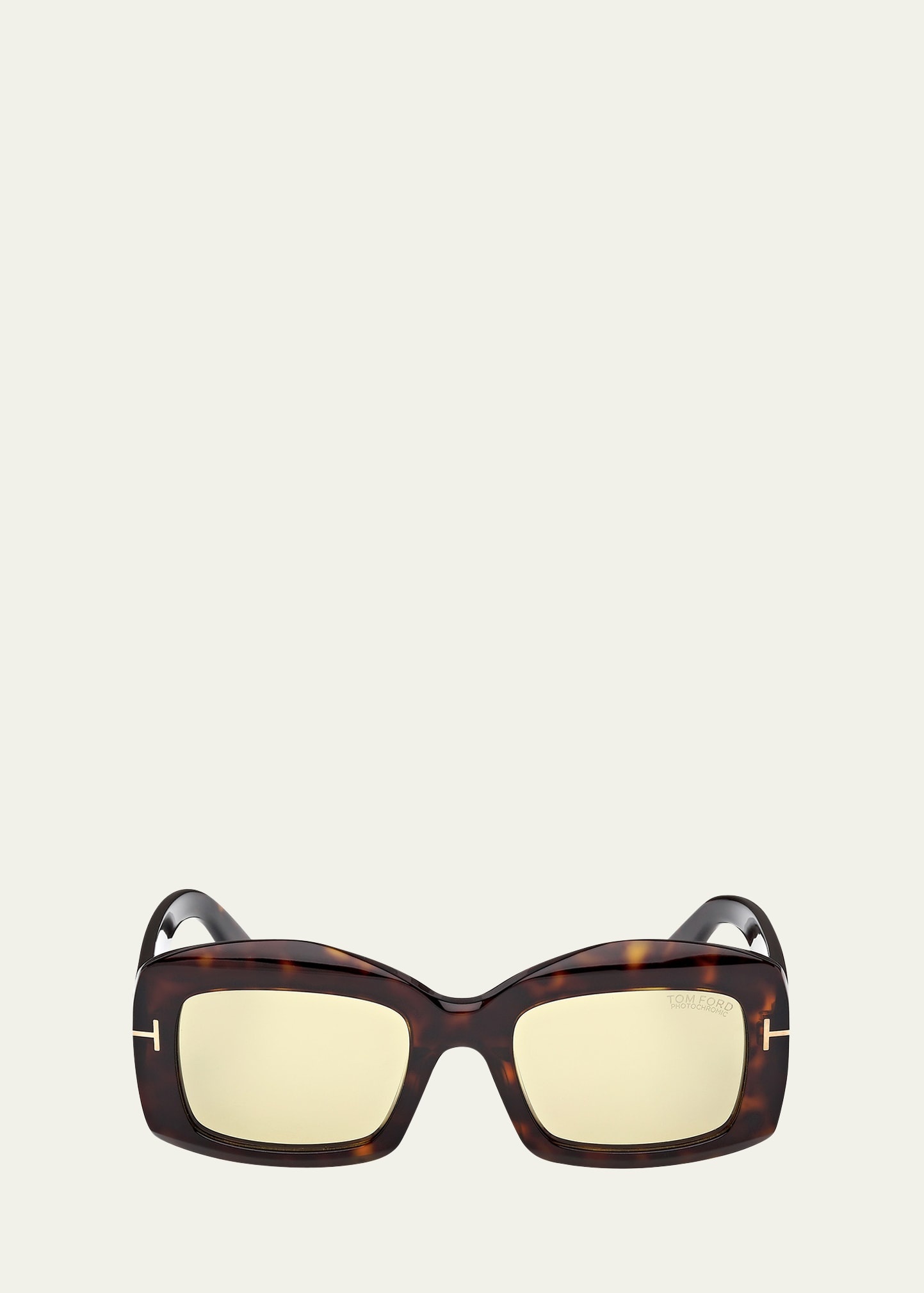 Venetia Rectangle Acetate Sunglasses - 1