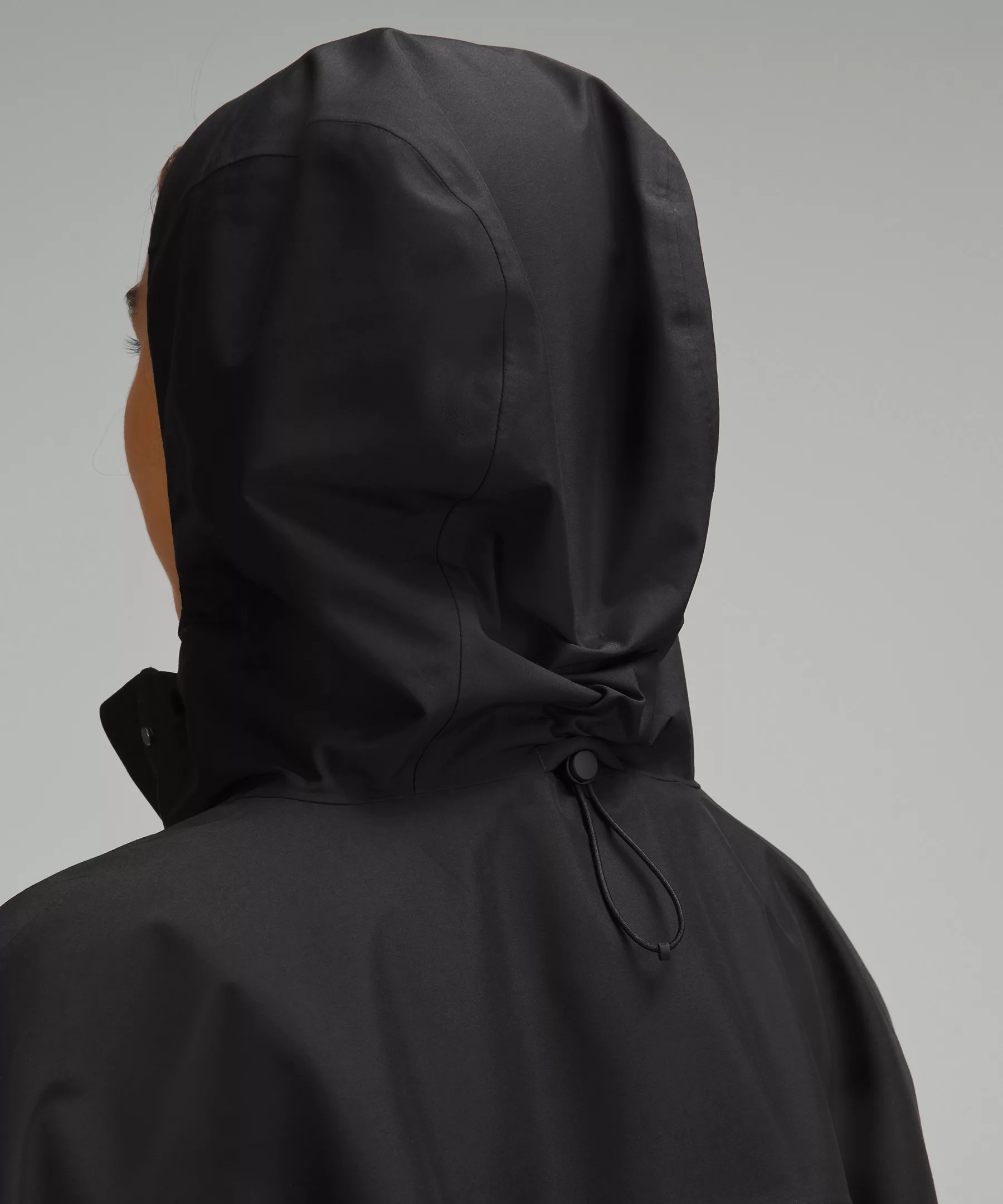 Mid-Length Waterproof Rain Coat - 7