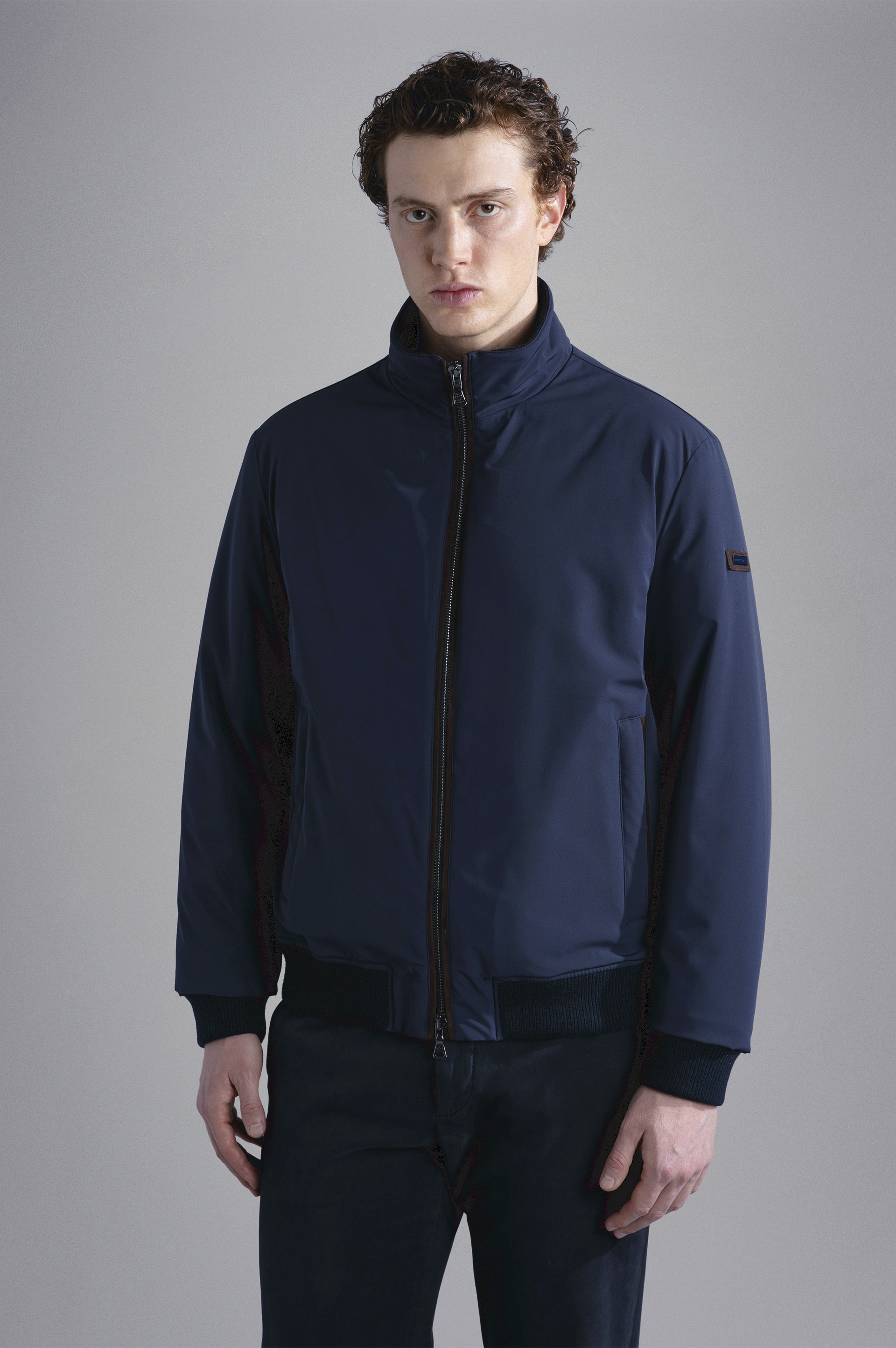 RE-4X4 STRETCH TYPHOON® BOMBER JACKET WITH SUEDE DETAILS - 6