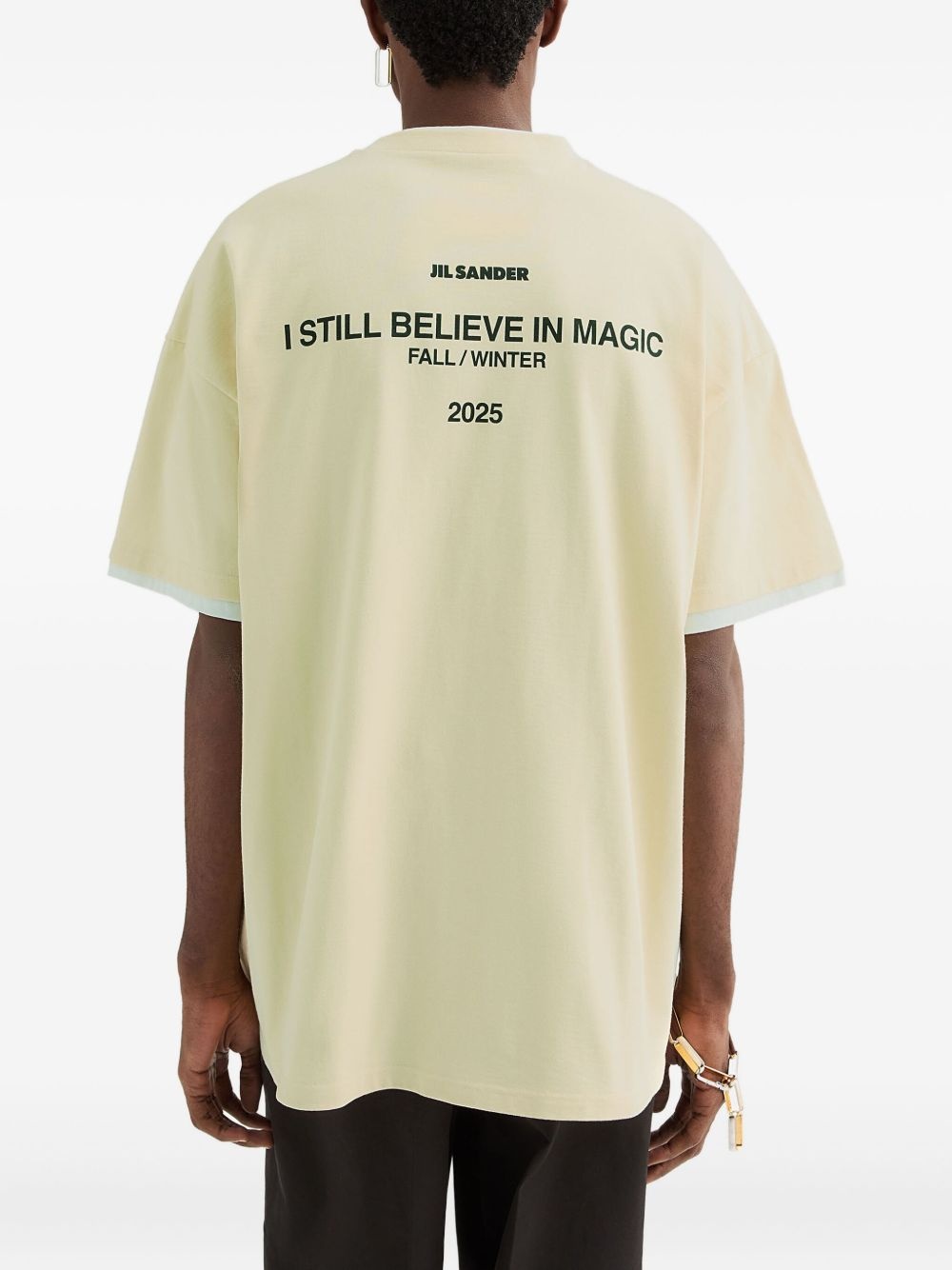 cotton crew-neck T-shirt - 4