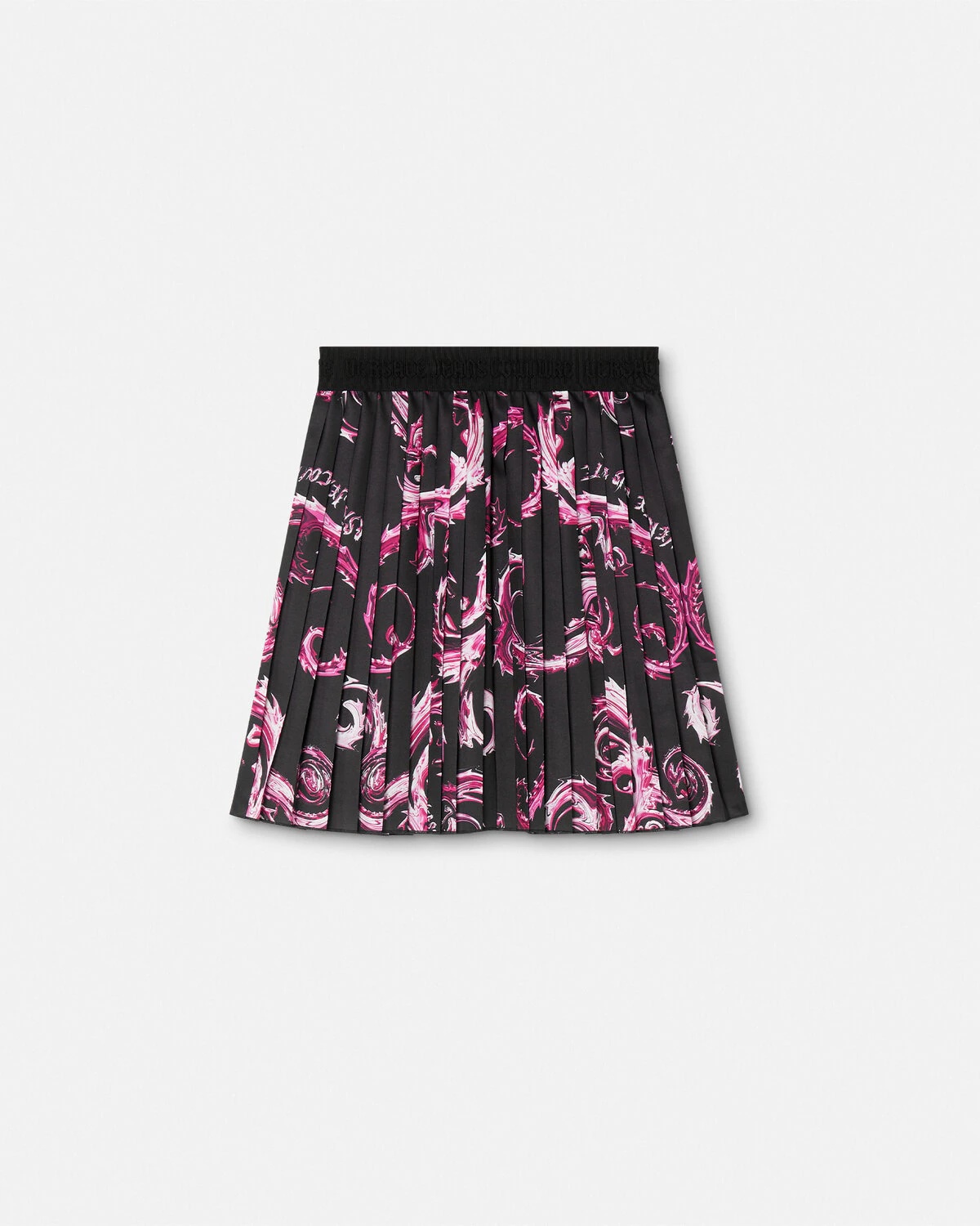 Chromo Couture Pleated Mini Skirt - 1