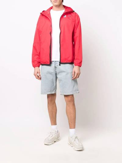 Comme des Garçons PLAY x K-Way zip hooded jacket outlook