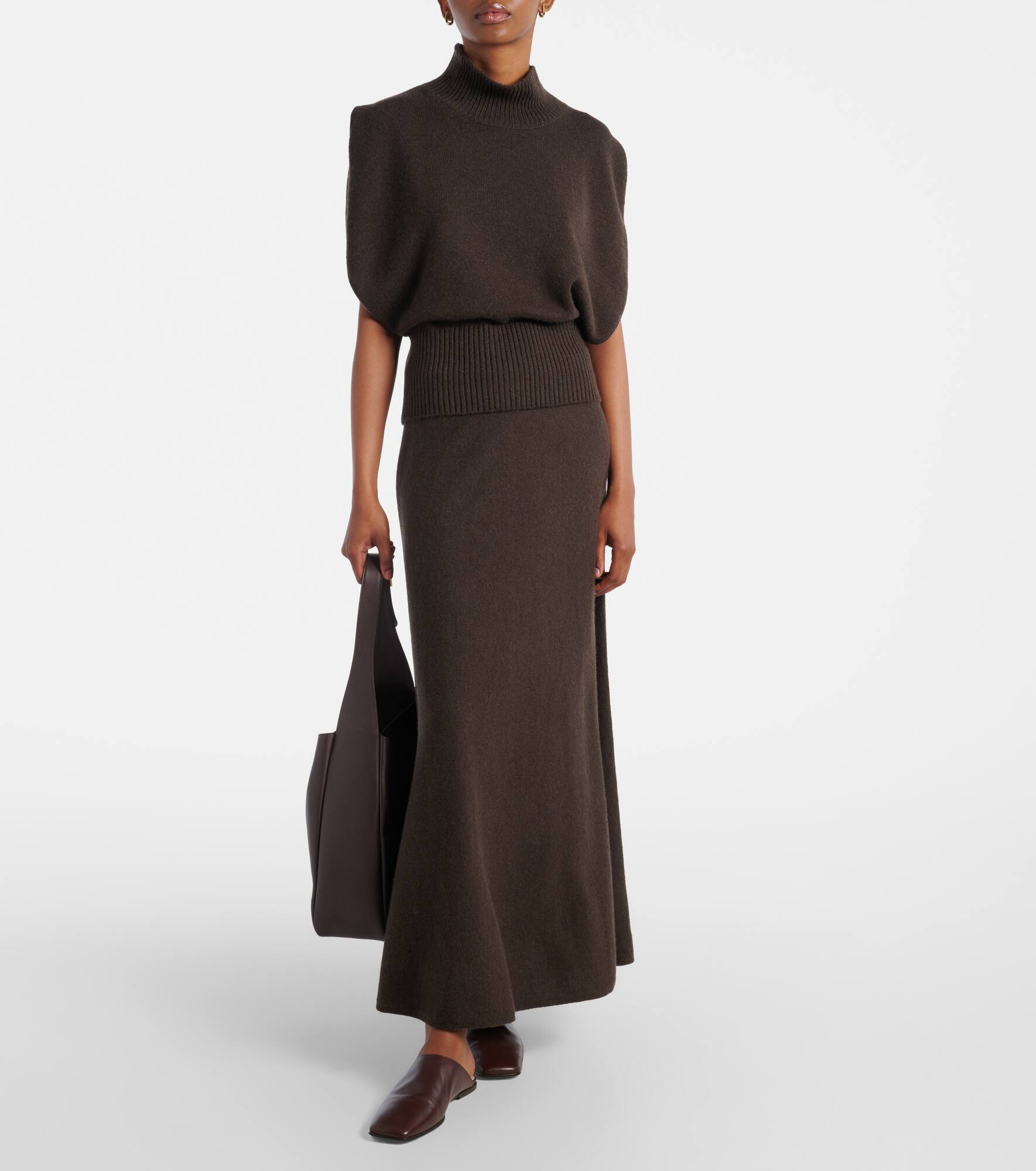 Zaya knitted cashmere top - 2