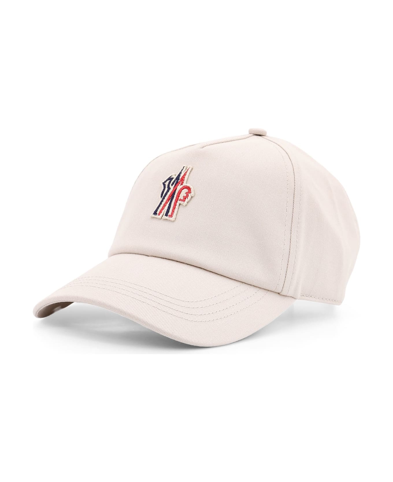 Cotton Baseball Hat With Logo Patch - 2
