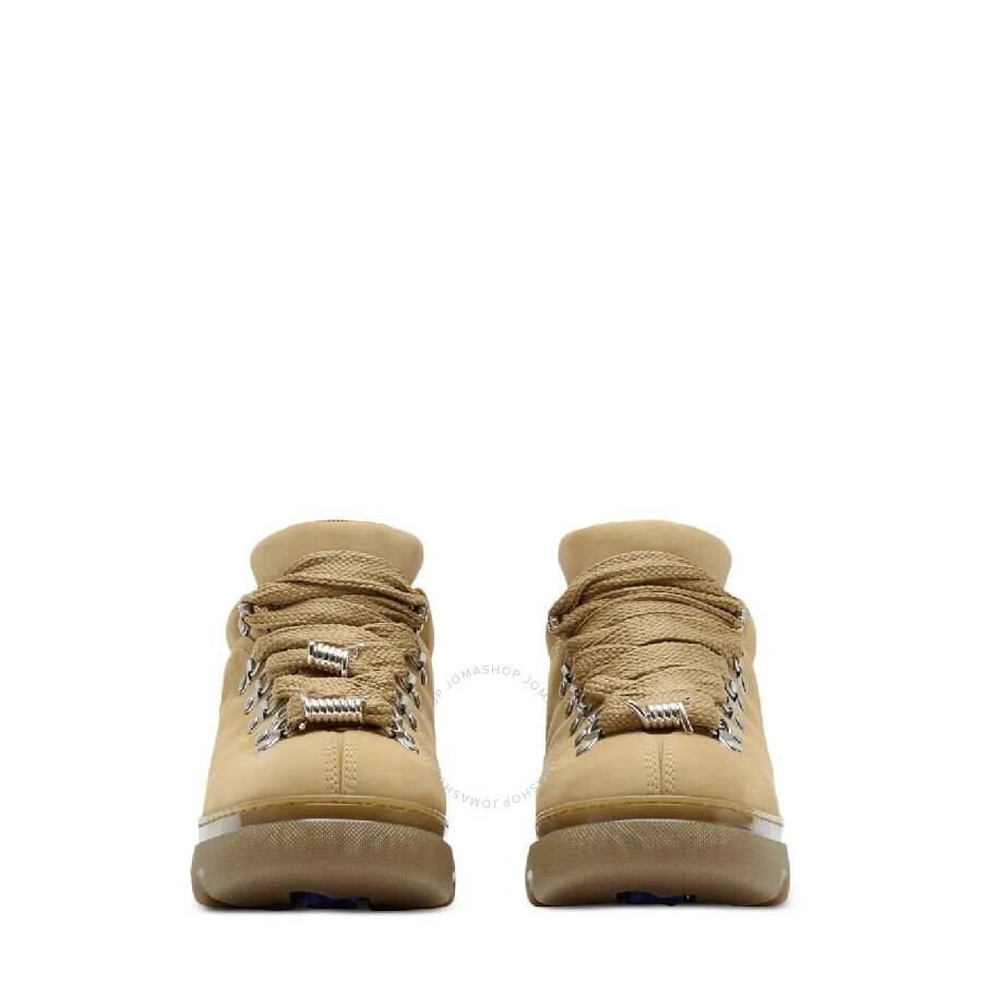 Burberry Leather Trek Lace-Up Boots - 2