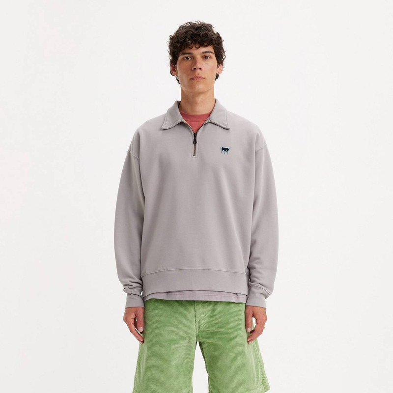 LEVI'S® SKATEBOARDING™ QUARTER-ZIP SWEATSHIRT 2