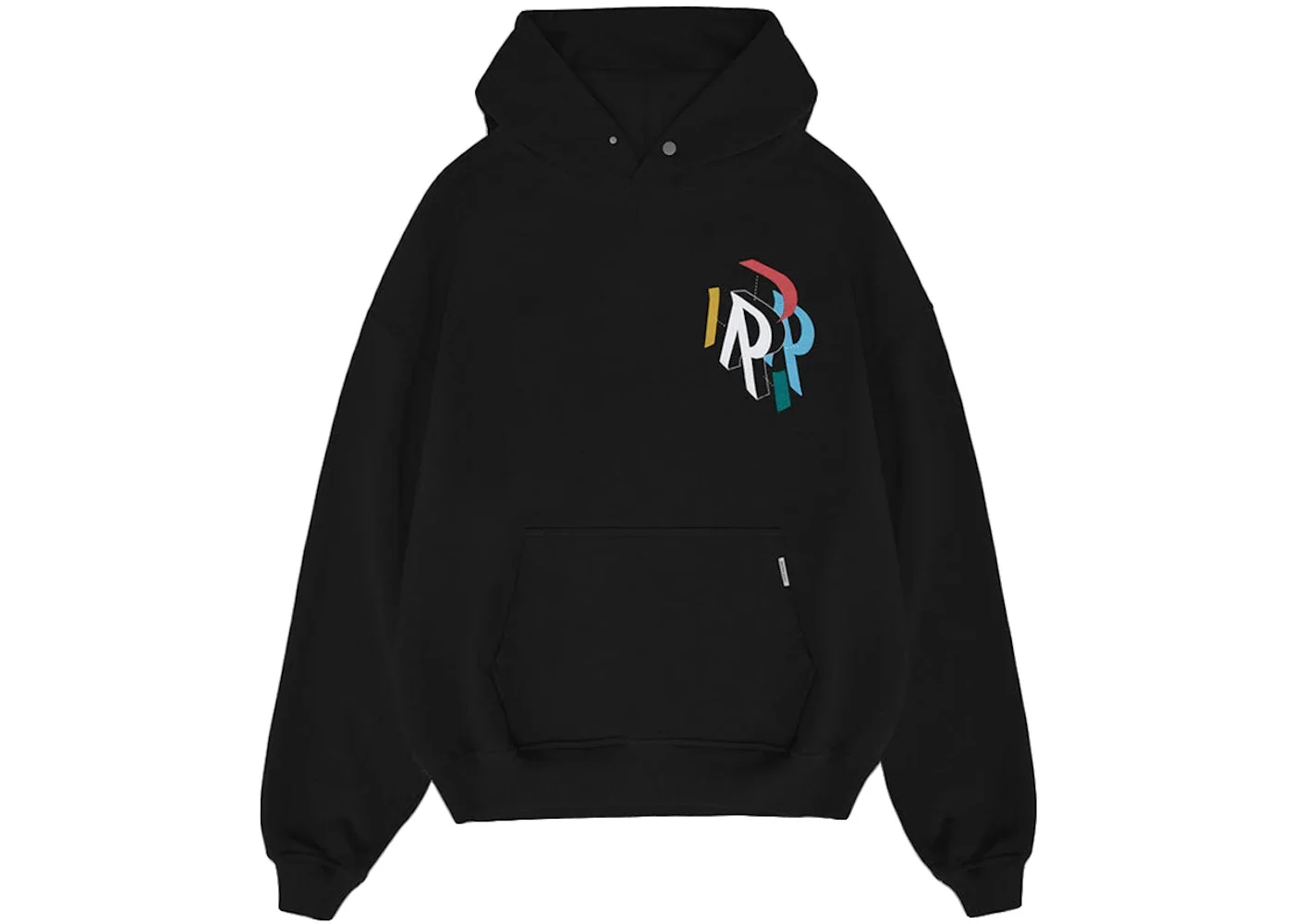 Represent Initial Assembly Hoodie Black - 1