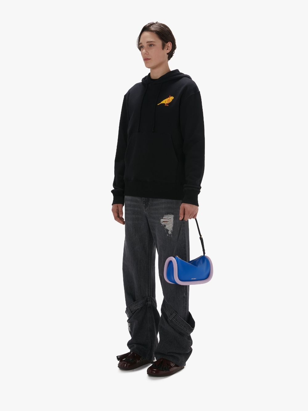 HOODIE WITH CANARY EMBROIDERY - 4