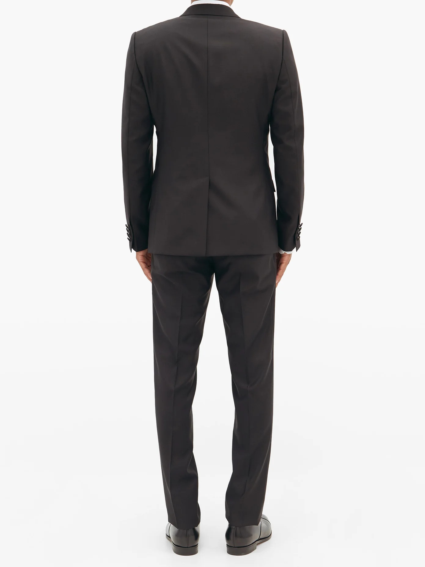 Martini-fit wool-blend three-piece suit - 5