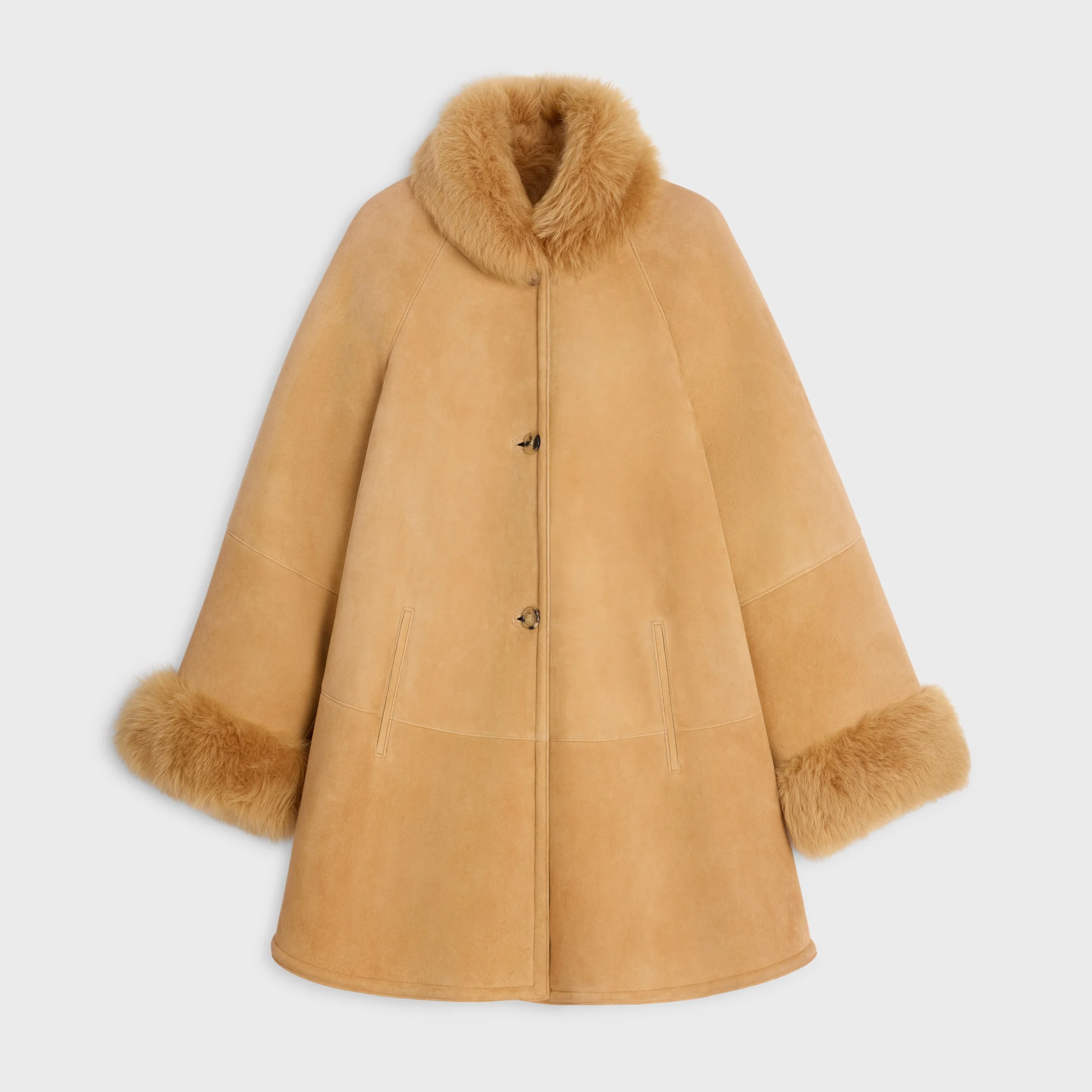 coat IN suede - 1