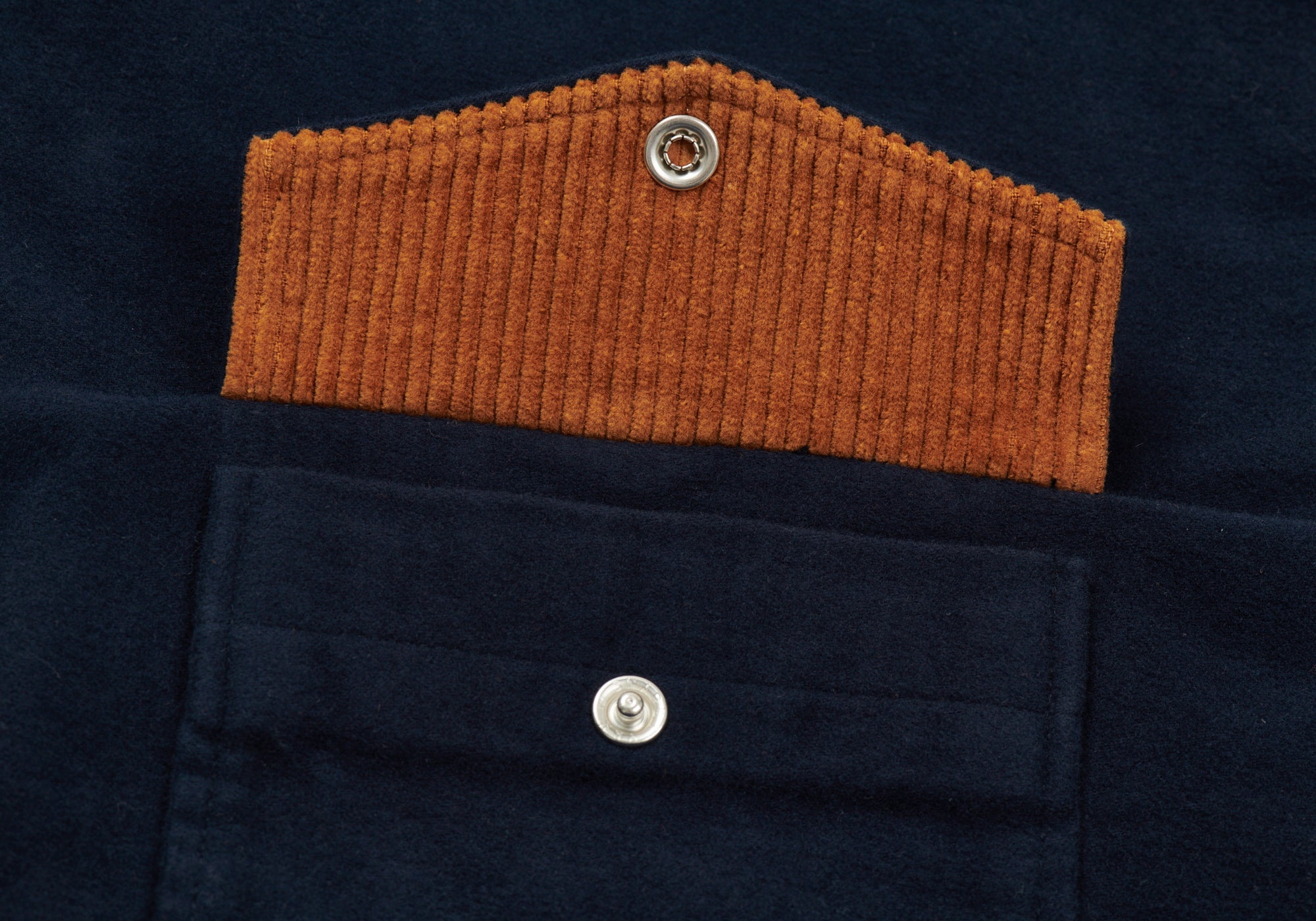 MOLESKINE SHIRT NAVY - 5
