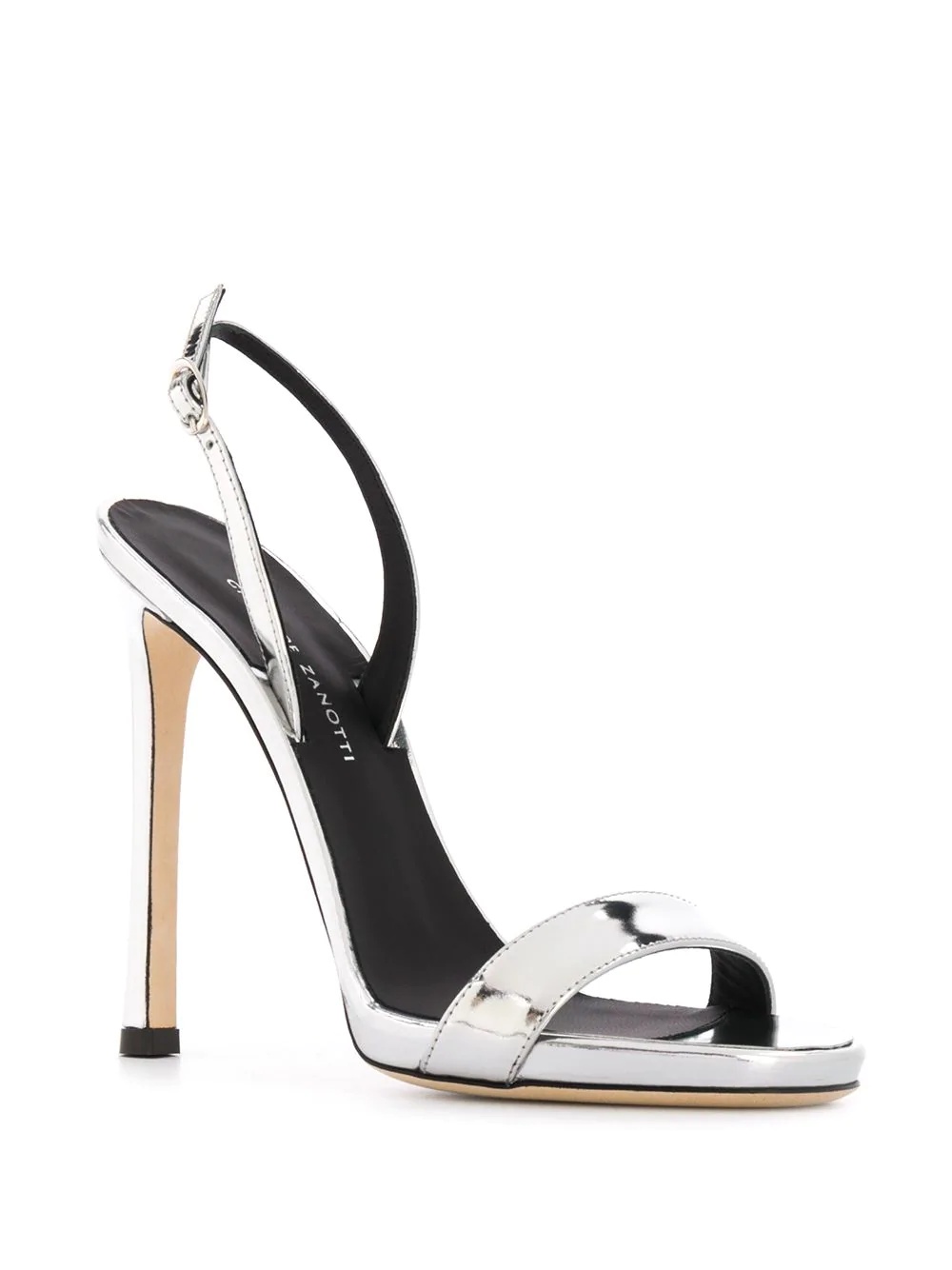 high-heeled strappy sandals - 2