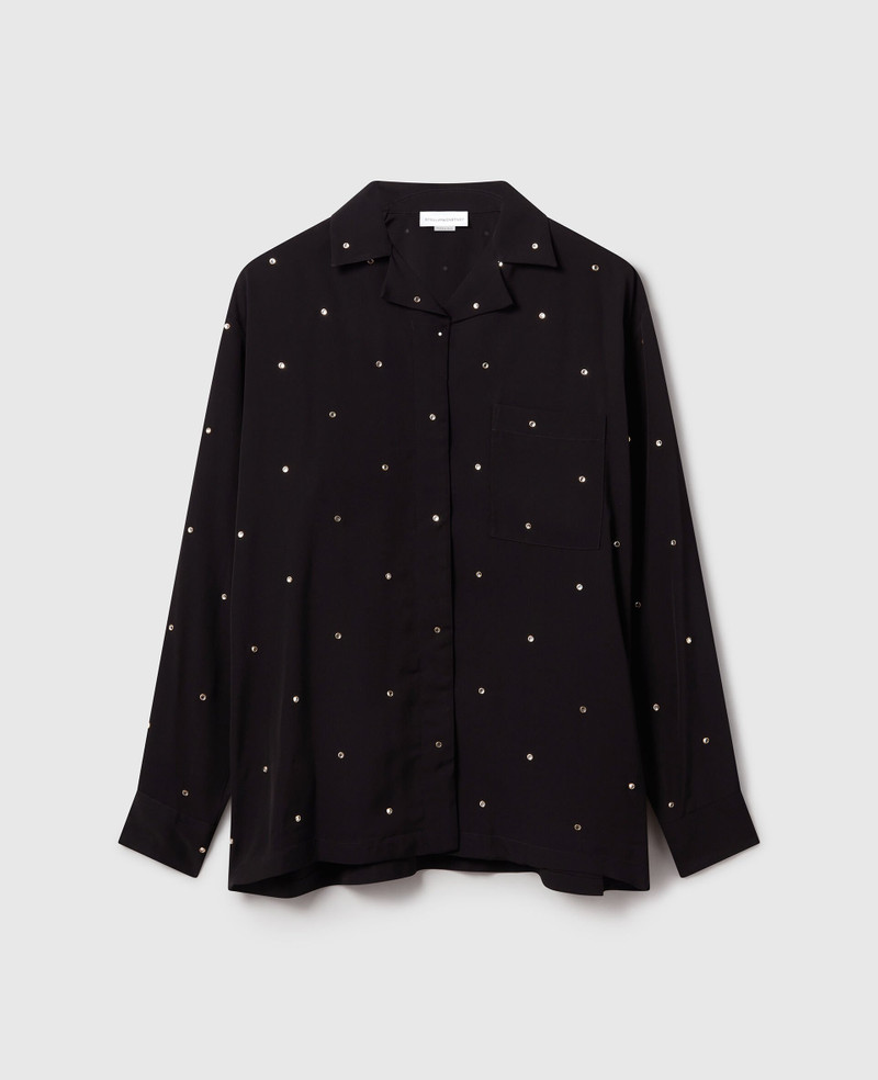 Lead-Free Crystal Oversized Shirt 1